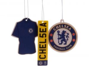Official Chelsea 3 Pack Air Freshener