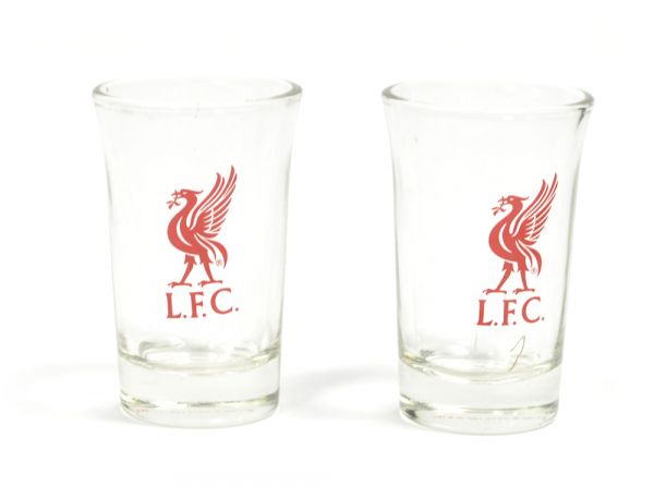 Official Liverpool Shot Glasses - 2 Pack