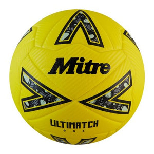 MITRE ULTIMATCH ONE FOOTBALL FLUO YELLOW