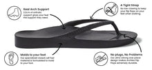Load image into Gallery viewer, Archies Support Flip Flops