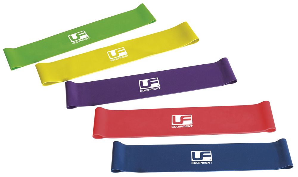 Urban Fitness Resistance Band Loops - Full Set of 5 Strengths