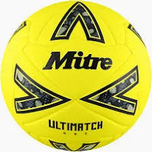 MITRE ULTIMATCH ONE FOOTBALL FLUO YELLOW