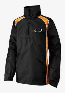 Taw Valley Hockey Club 1/4 zip shower jacket with club embroidery