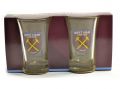 Official West Ham Shot Glasses - 2 Pack