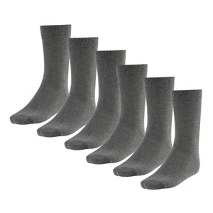 Banner Schoolwear Grey Short Socks - 3 Pack