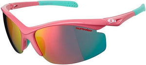 Sunwise Sunglasses, Peak MK1 - Coral Pink Frame - RP Lenses