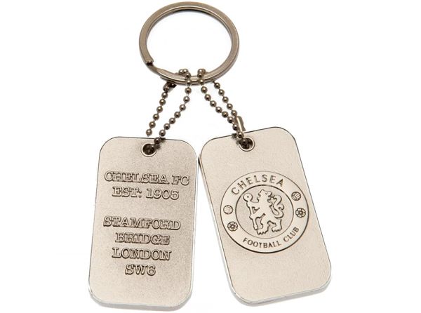 Official Chelsea Dog Tags Keyring