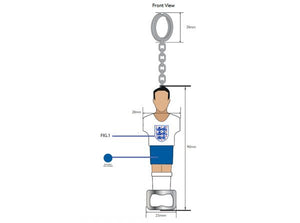 Official England FA Table Football Bottle Opener Keyring