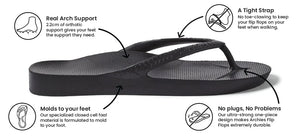 Archies Support Flip Flops