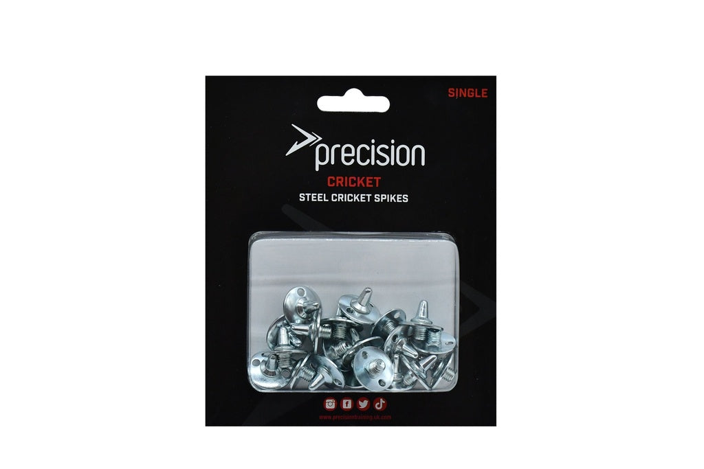 Precision Replacement Steel Cricket Spikes - set of 20