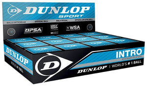 Dunlop Intro (Blue) Squash Ball