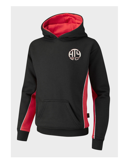 Honiton Town Youth FC Red/Black/White Hoodie
