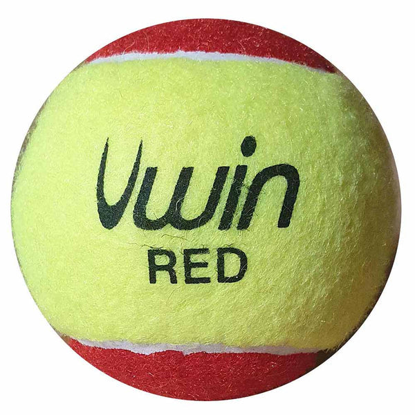 Uwin Stage 3 Red Tennis Balls - Individual - Quantity discounts Available
