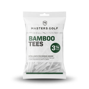 Masters Bamboo 3.25" (Extra Long) Golf Tees - Bag of 15