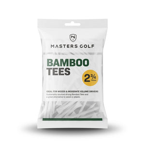 Masters Bamboo 2.75" Golf Tees - Bag of 20