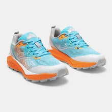 Load image into Gallery viewer, Joma Tundra Lady 2616 Trail Running Shoes, Light Blue, Gray, Orange
