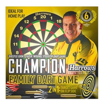 Load image into Gallery viewer, Harrows Chizzy Champion Family Dart Game
