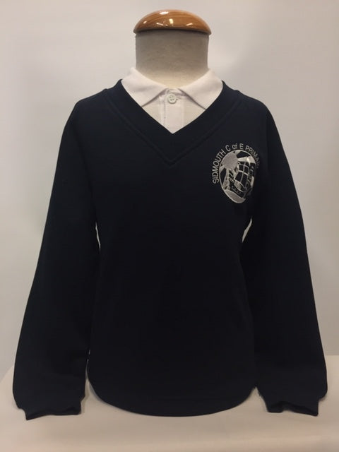 Sidmouth Primary (Y5&6) V-Neck Sweatshirt