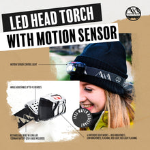 Load image into Gallery viewer, Six Peaks LED Head Torch with Motion Sensor
