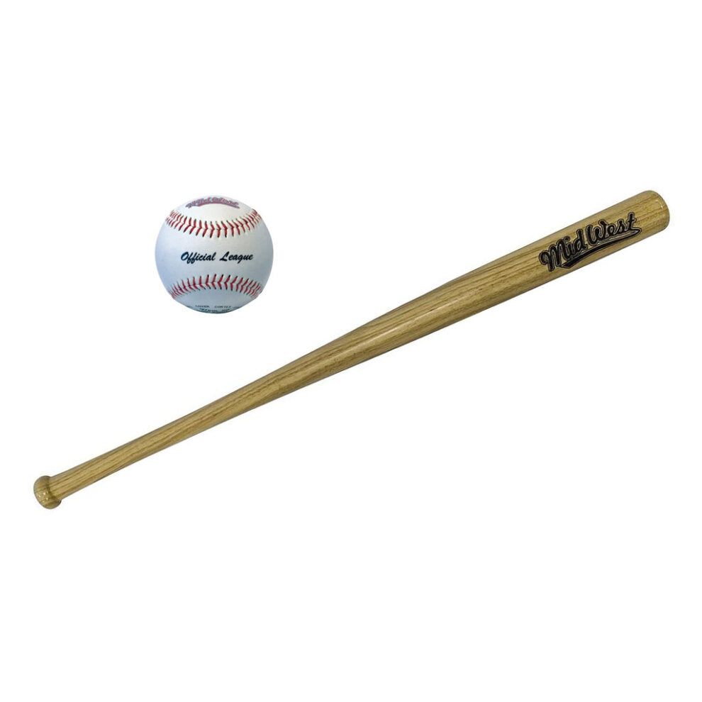 Midwest baseball bat and ball set