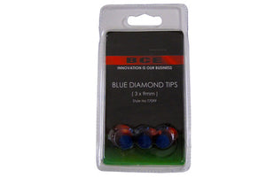 BCE 9mm Blue Diamond Tips - 3 pack