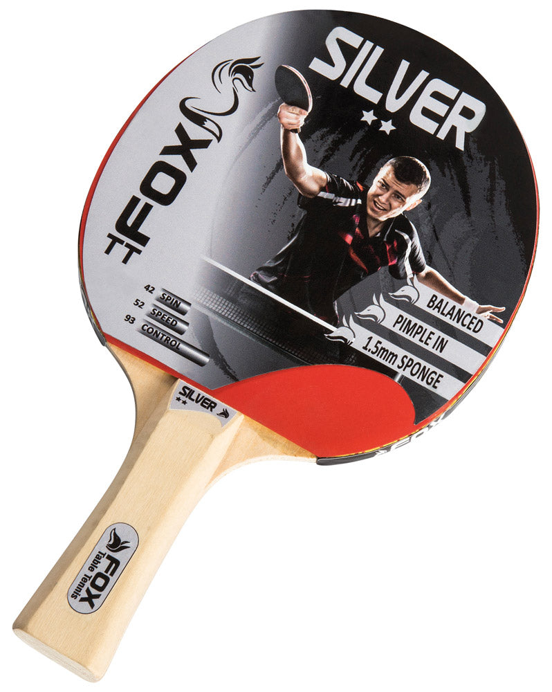 Fox Silver 2* Table Tennis Racket