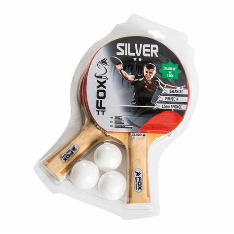 Fox Silver 2* Table Tennis Set