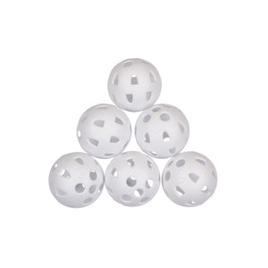 Masters Airflow Practice Golf Balls - Box of 6