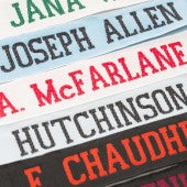 Sew on Name Tapes by National Weaving